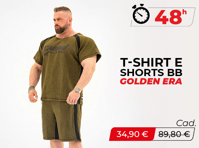 T-Shirts Oversize e Shorts Golden ERA